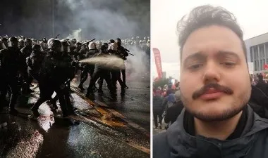 Sosyal medyada viral olan protestocu Eren Üner, polislere suç duyurusunda bulundu