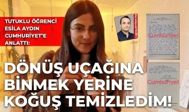 Tutuklu öğrenci Esila Ayık'tan çağrı: 'Sağlık durumum kötü, halkımıza emanetiz'
