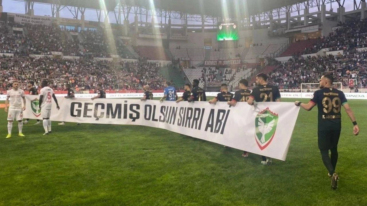 Amedspor'dan Sırrı Süreyya Önder'e Destek Mesajı!
