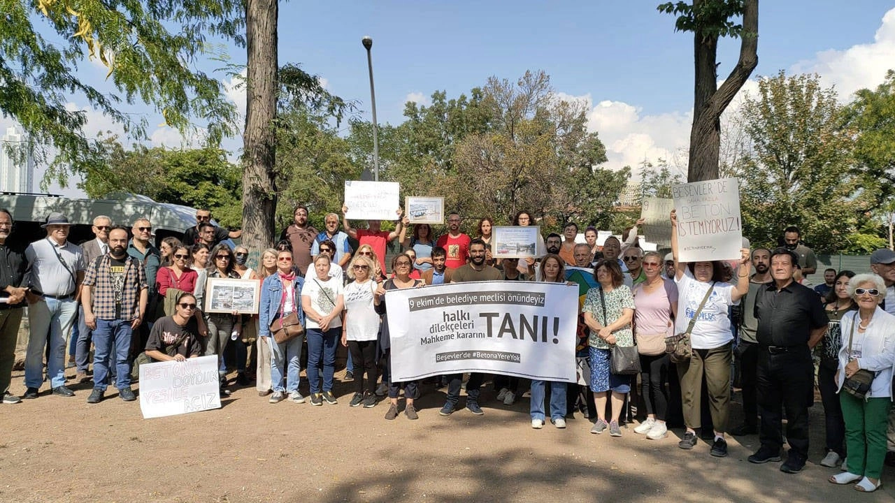 Ankara'da Yurttaşların Park Talebine Bakanlık Cami İnşa Ediyor