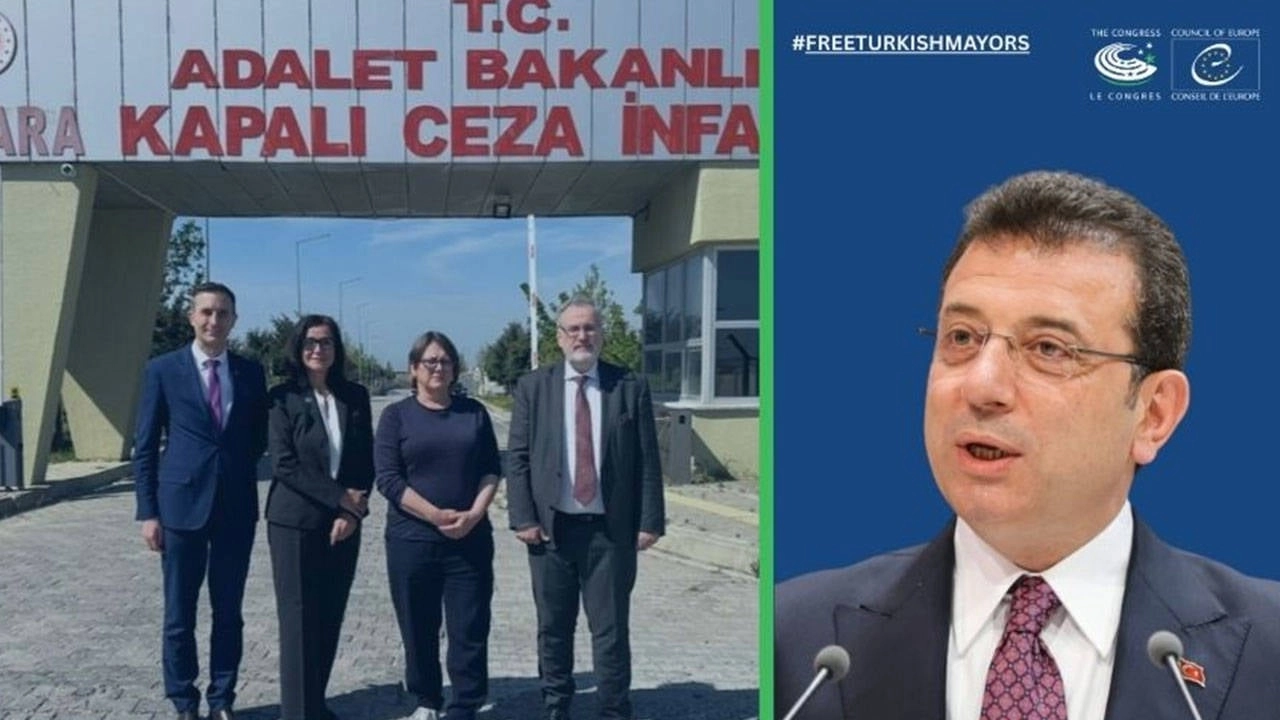 "Avrupa Konseyi Heyeti Silivri Cezaevi'nde İmamoğlu'nu Ziyaret Etti: Demokrasiye Müdahaleyi Kınadı"