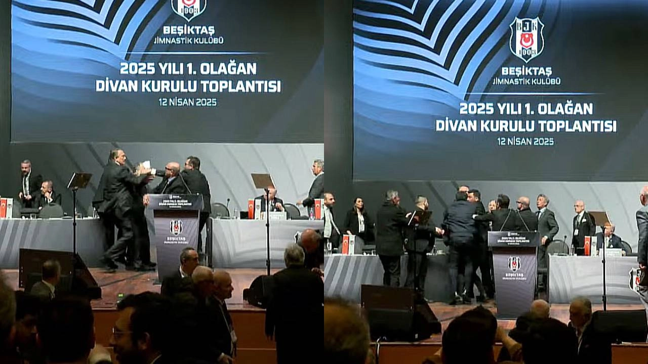 Beşiktaş eski başkanı Hasan Arat'a yumruklu saldırı!
