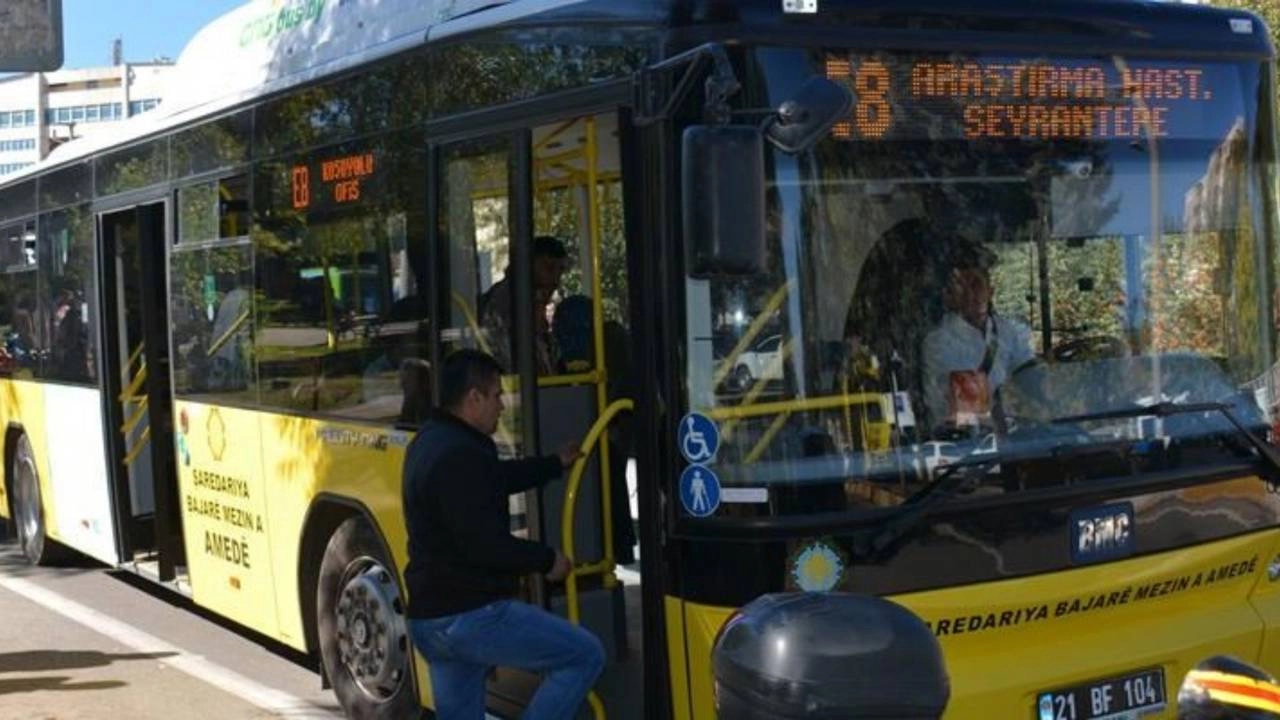 Diyarbakır'da Toplu Ulaşım Ücretlerine Yüzde 25 Zam!