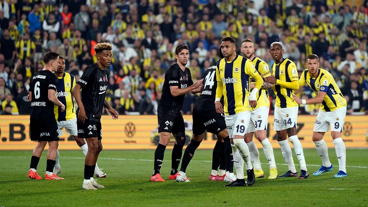 Fenerbahçe'yi yıkan Beşiktaş: 1 - Sarı Lacivertliler: 0