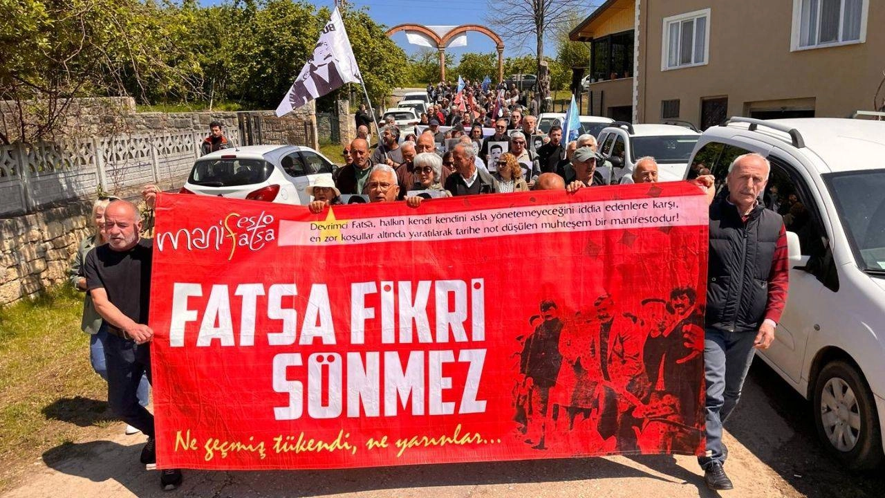 Fikri Sönmez'in 40. ölüm yıldönümünde Fatsa'da devrim çağrısı: "Kurtuluş için tek çare devrimdir"