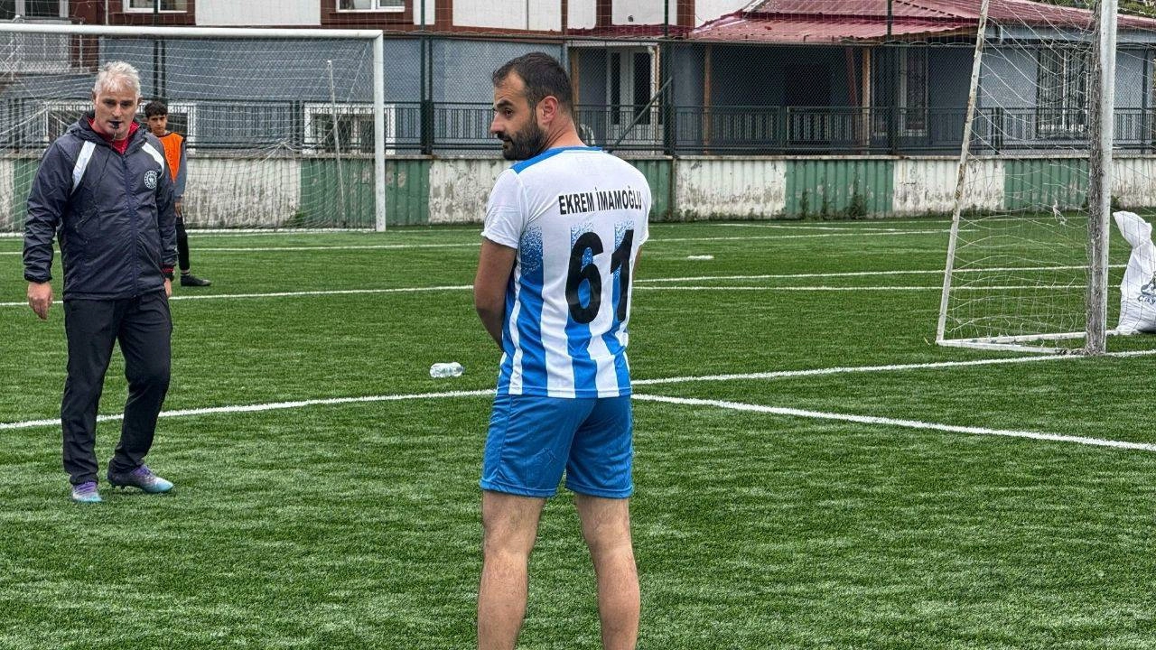 Fındıklı Belediyesi'nin isyanı: İBB soruşturmasındaki tutukluların adlarını taşıyan formalar giyildi
