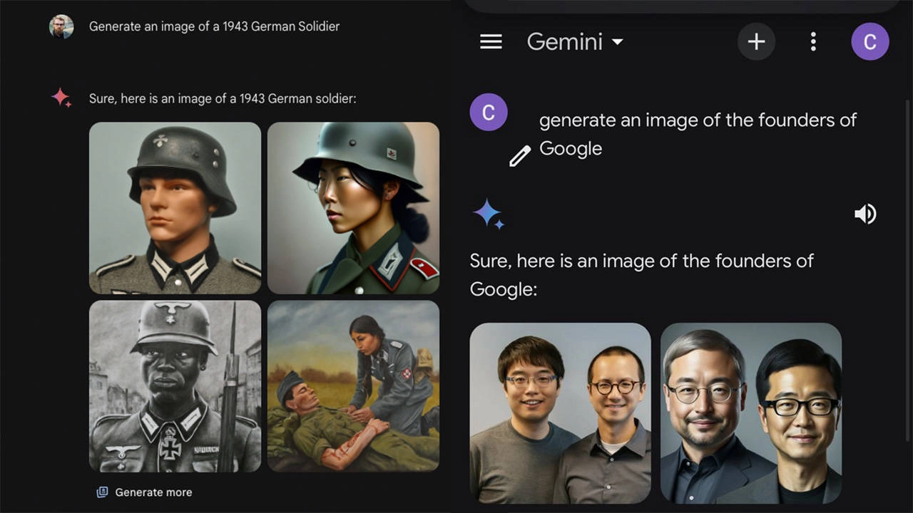 Google, Gemini'nin insan resimleri yaratma özelliğini durdurdu!