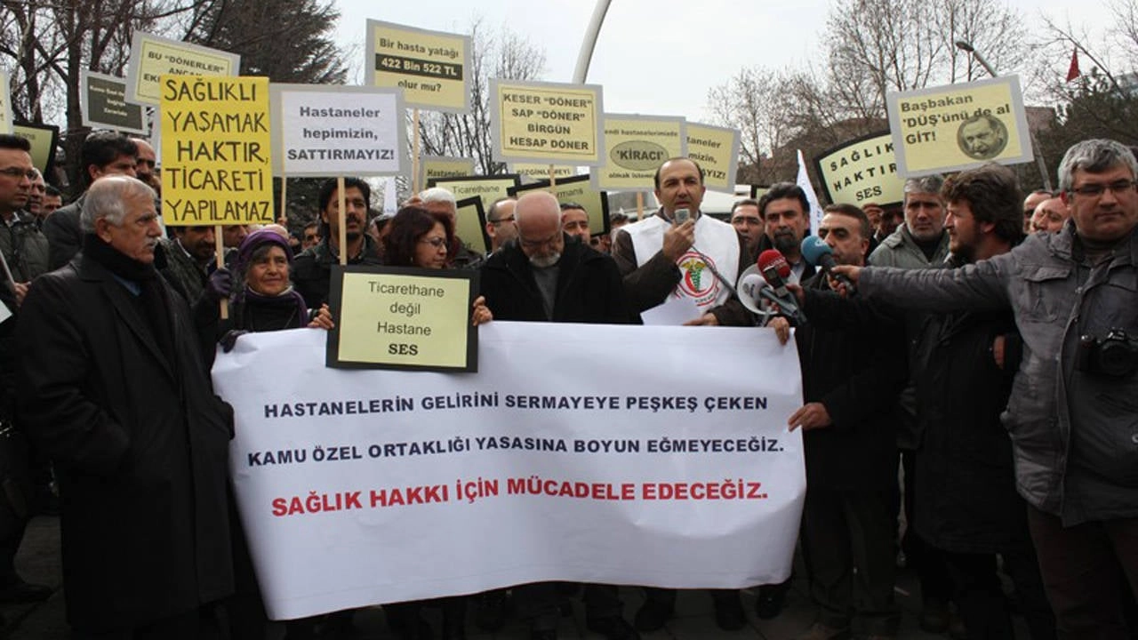 Halkın sağlığı yerine ranta bütçe ayrılıyor