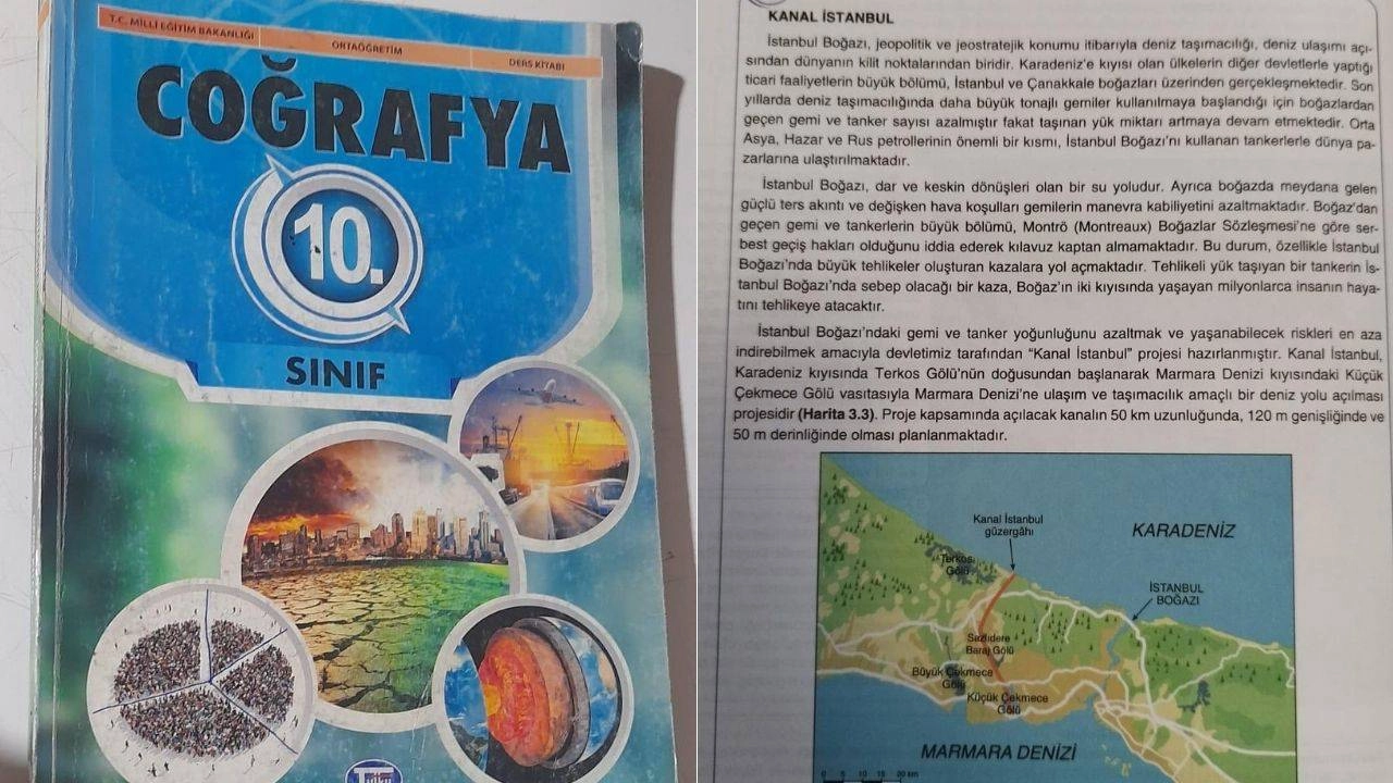 Kanal İstanbul'un propagandası için öğrenciler kullanılıyor: "Eğitim aracı değil, manipülasyon aracı!"
