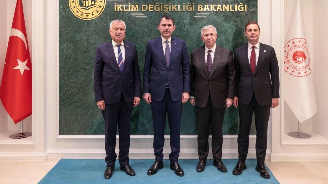 "Murat Kurum, muhalif belediye başkanlarıyla buluştu: Mansur Yavaş, Ahmet Akın ve Zeydan Karalar"
