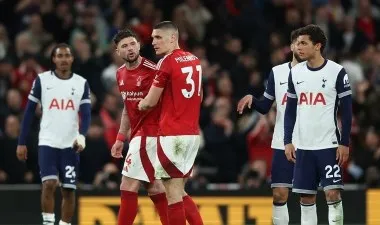 Nottingham Forest, Tottenham deplasmanında sürpriz galibiyet aldı!