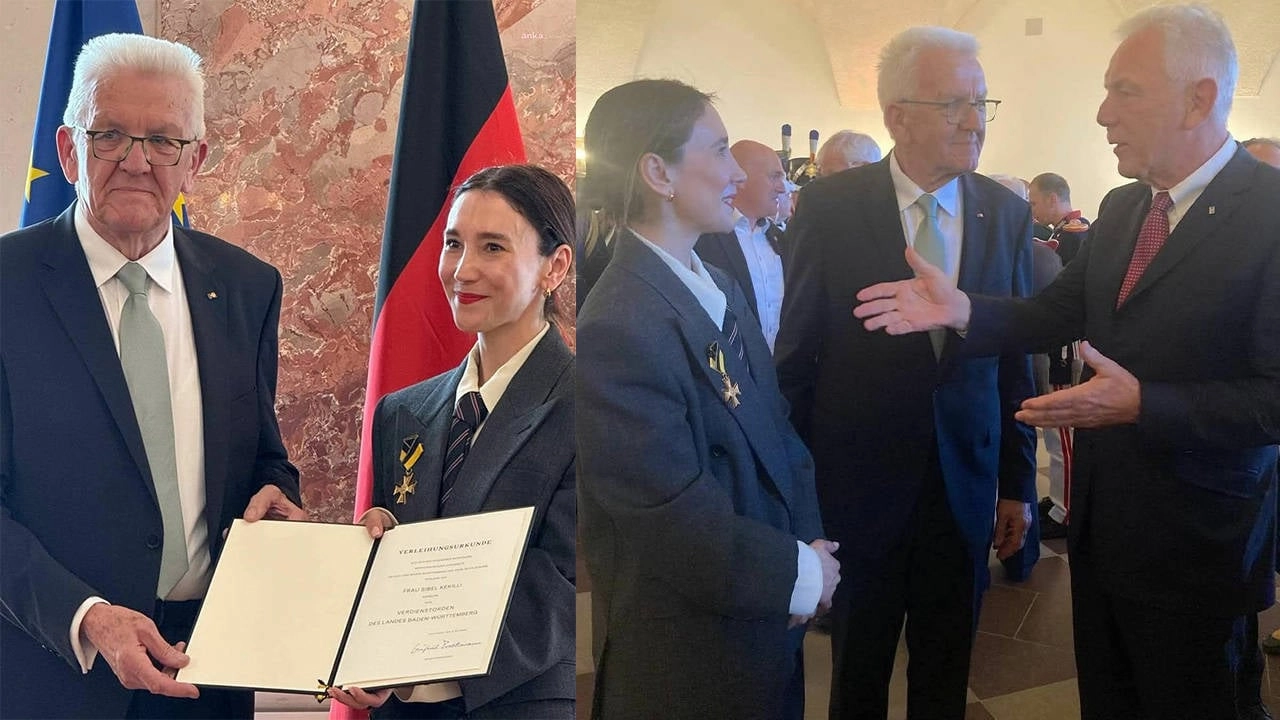 Sibel Kekilli'ye Liyakat Nişanı: Muhalif Oyuncu Onurlandırıldı