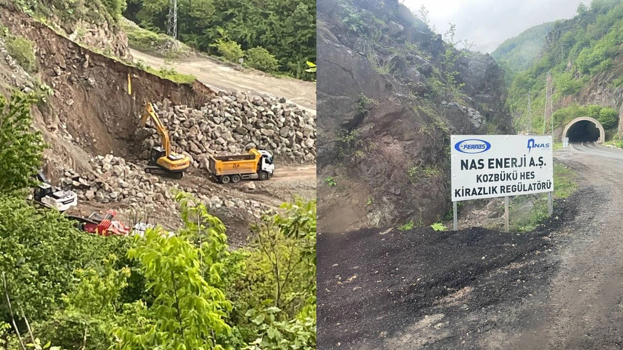 Ulubey Belediyesi, HES alanında kaçak taş çıkararak kâr ediyor!
